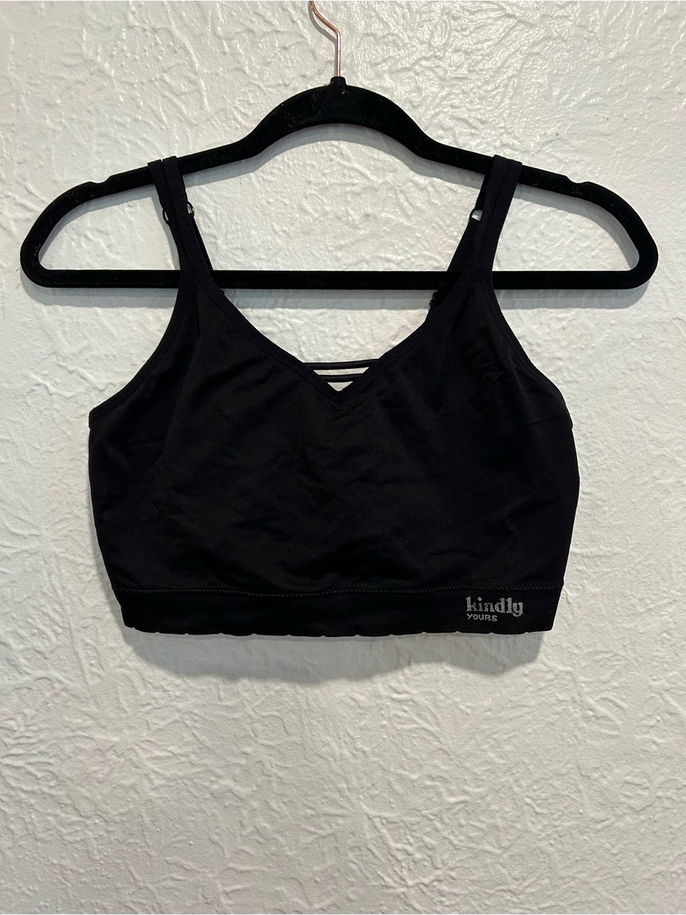 Kindly Yours Black Seamless Comfort Bralette